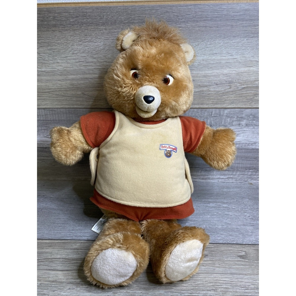 Vintage Teddy Ruxpin 1985 Doll!‎  Tested No Sound P&R